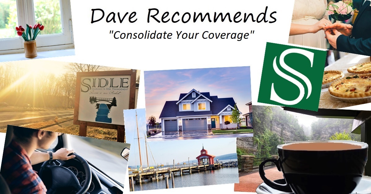 Recommendations ranging from helpful insurance tips to useful everyday suggestions. Photo of Dave Recommends Facebook Post