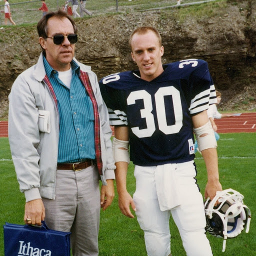 Photo of David Sidle and his father