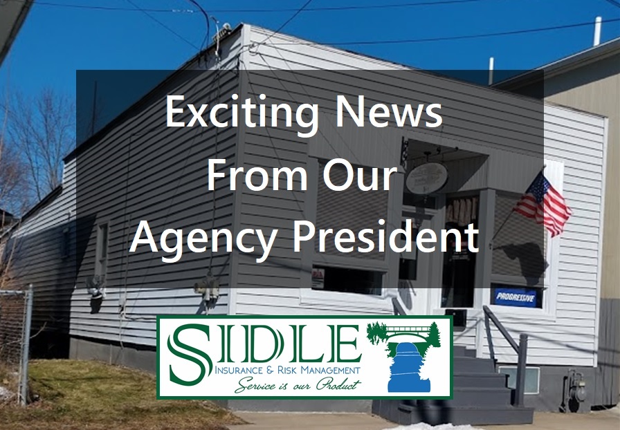 Title Photo - Exciting News From Our Agency President