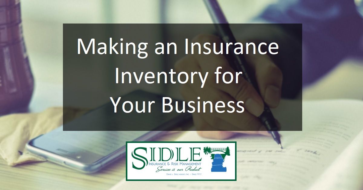 Making an Insurance Inventory for Your Business Title Photo - Making an Insurance Inventory for Your Business